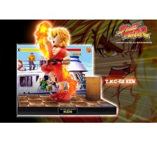 Street Fighter PVC Statue with Sound and LED Ken 22 cm